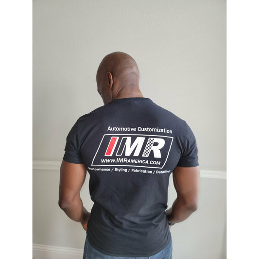 Black IMR Logo T-Shirt