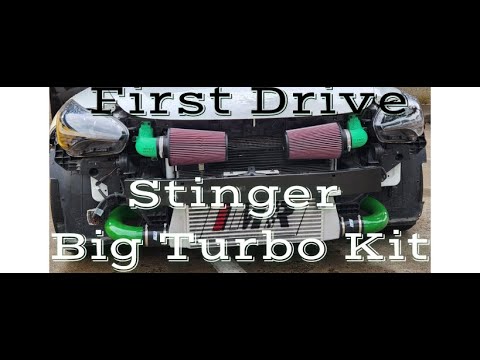 IMR 3.3T Stinger, G70 and G80 Twin Turbo Kit