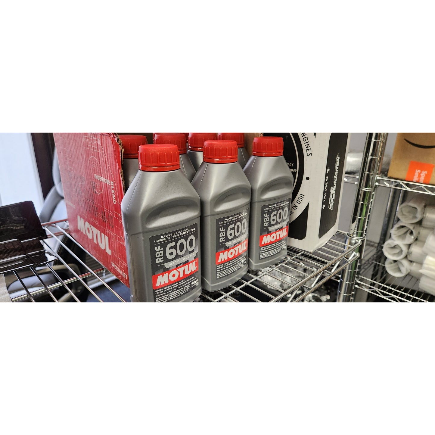 Motul 1/2L Brake Fluid RBF 600 - Racing DOT 4