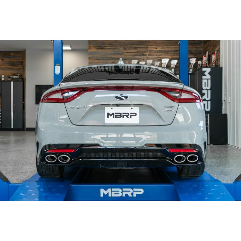 MBRP 2018+ Kia Stinger 3.3L RWD/AWD 2.5in Cat Back Dual Rear Exit w/o Tips