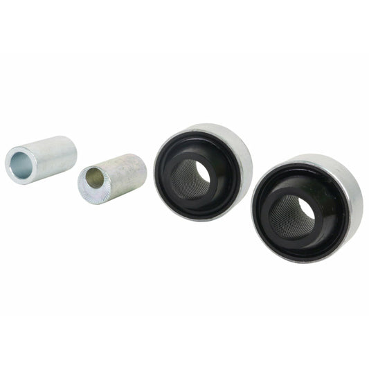 Whiteline Plus 10/08+ Mitsubishi Lancer CJ Anti-Lift/Caster Fr C/A - Lwr Inner Rear Bushing Kit