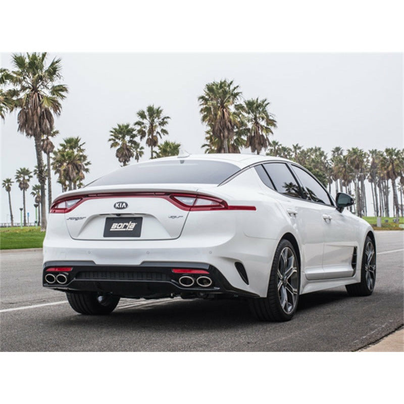 Borla 2018 Kia Stinger 3.3L V6 Turbo 2.25in Pipe Dia Dual Split Rear Exit S-Type Cat-Back Exhaust