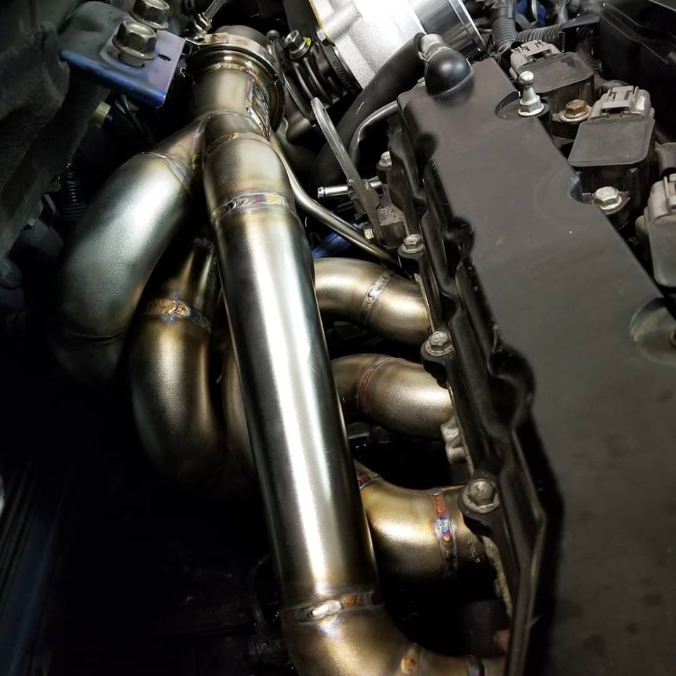 IMR 2008-2016 Mitsubishi Evo X Sidewinder Turbo Manifold (Now with Billet Collector)