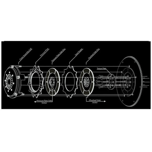 IMR’s 3S1000 10.00” Twin Disc clutch for the 3000GT VR4 and Stealth RTTT (Group Buy)