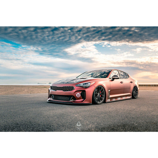 KIA STINGER CARBON FIBER FRONT LIP V1