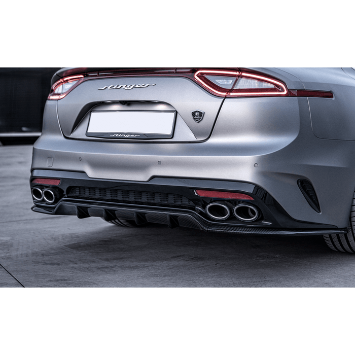 KIA STINGER CARBON FIBER REAR DIFFUSER V1