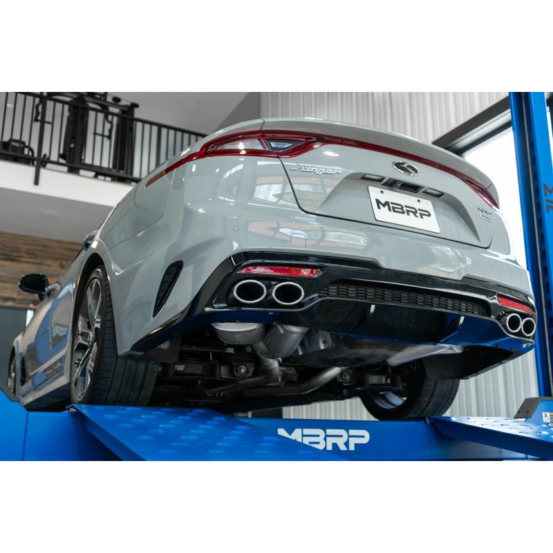 MBRP 2018+ Kia Stinger 3.3L RWD/AWD 2.5in Cat Back Dual Rear Exit w/o Tips