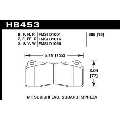 WRX / STI Brake Pads