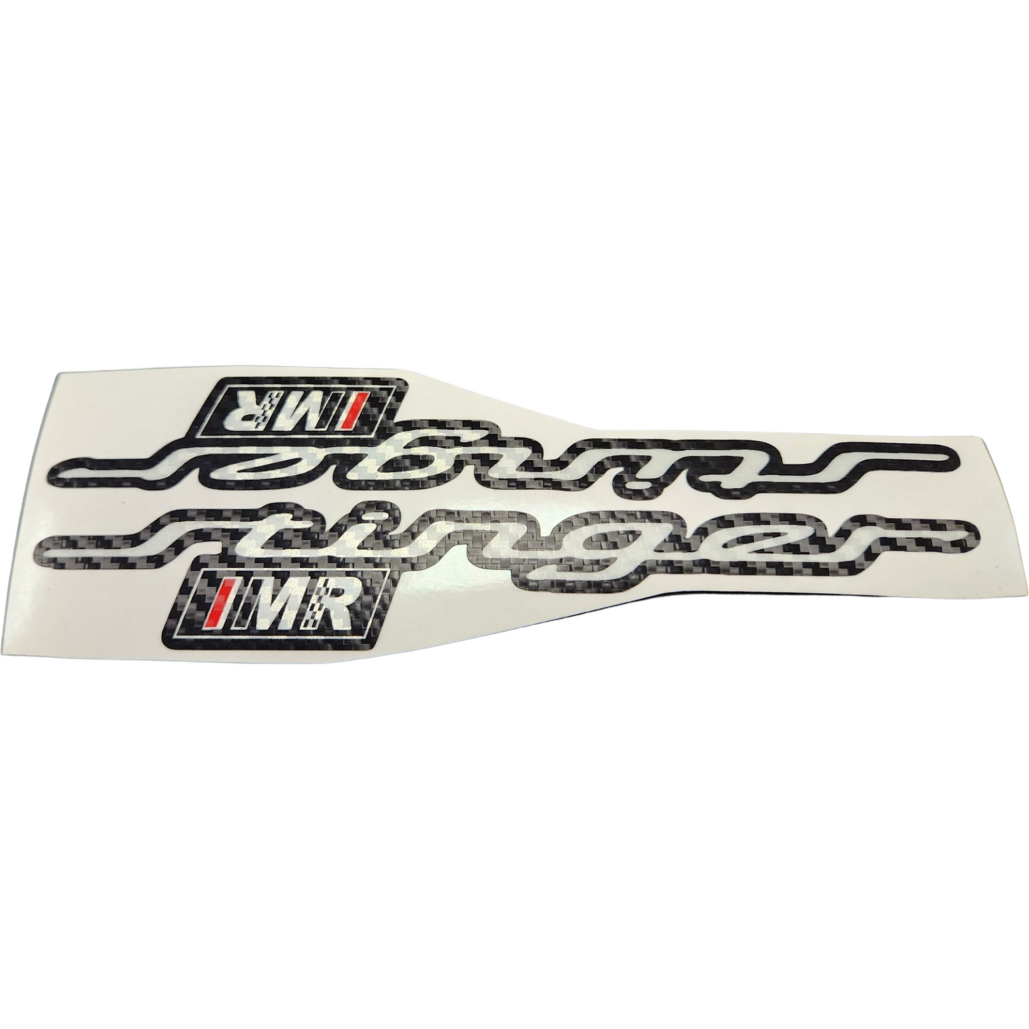 Premium Stinger Carbon Fiber Textured and Reflective Vinyl Graphics (with IMR Logo)