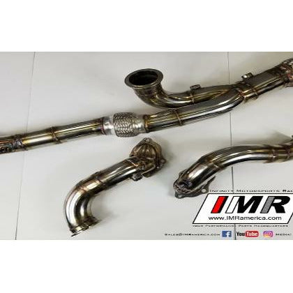 IMR Custom TD04 O2 Housing and Downpipe 3000GT and Stealth VR4